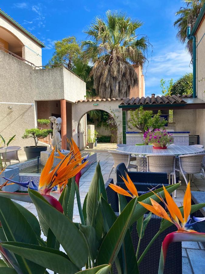 Logis Hotel Les II Mas - Perpignan Sud Cabestany Zewnętrze zdjęcie