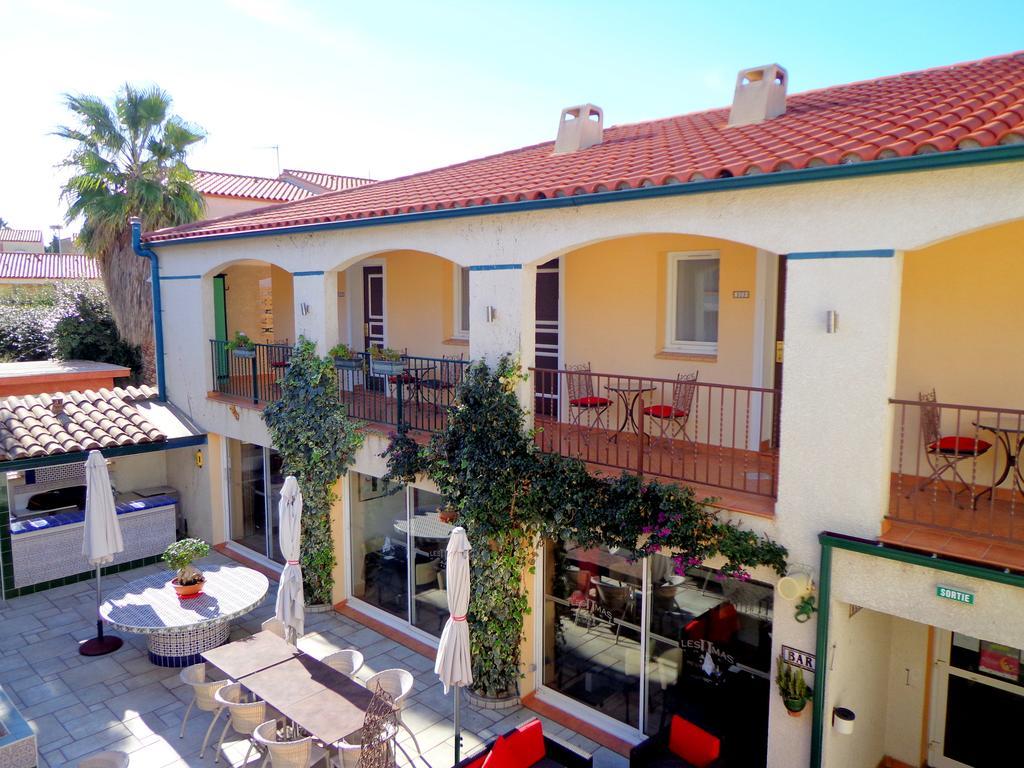 Logis Hotel Les II Mas - Perpignan Sud Cabestany Zewnętrze zdjęcie