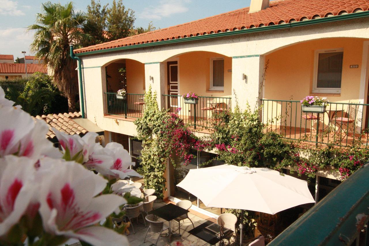 Logis Hotel Les II Mas - Perpignan Sud Cabestany Zewnętrze zdjęcie