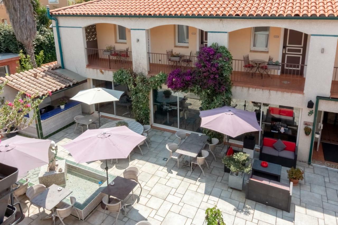 Logis Hotel Les II Mas - Perpignan Sud Cabestany Zewnętrze zdjęcie